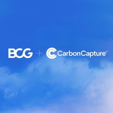 BCG buys carbon removal credits from CarbonCapture